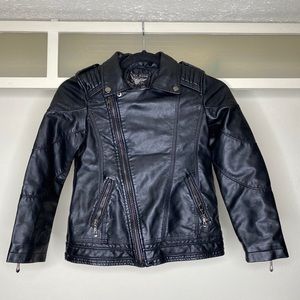 Kid’s leather jacket